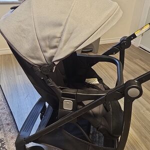 Gray Kids Stroller